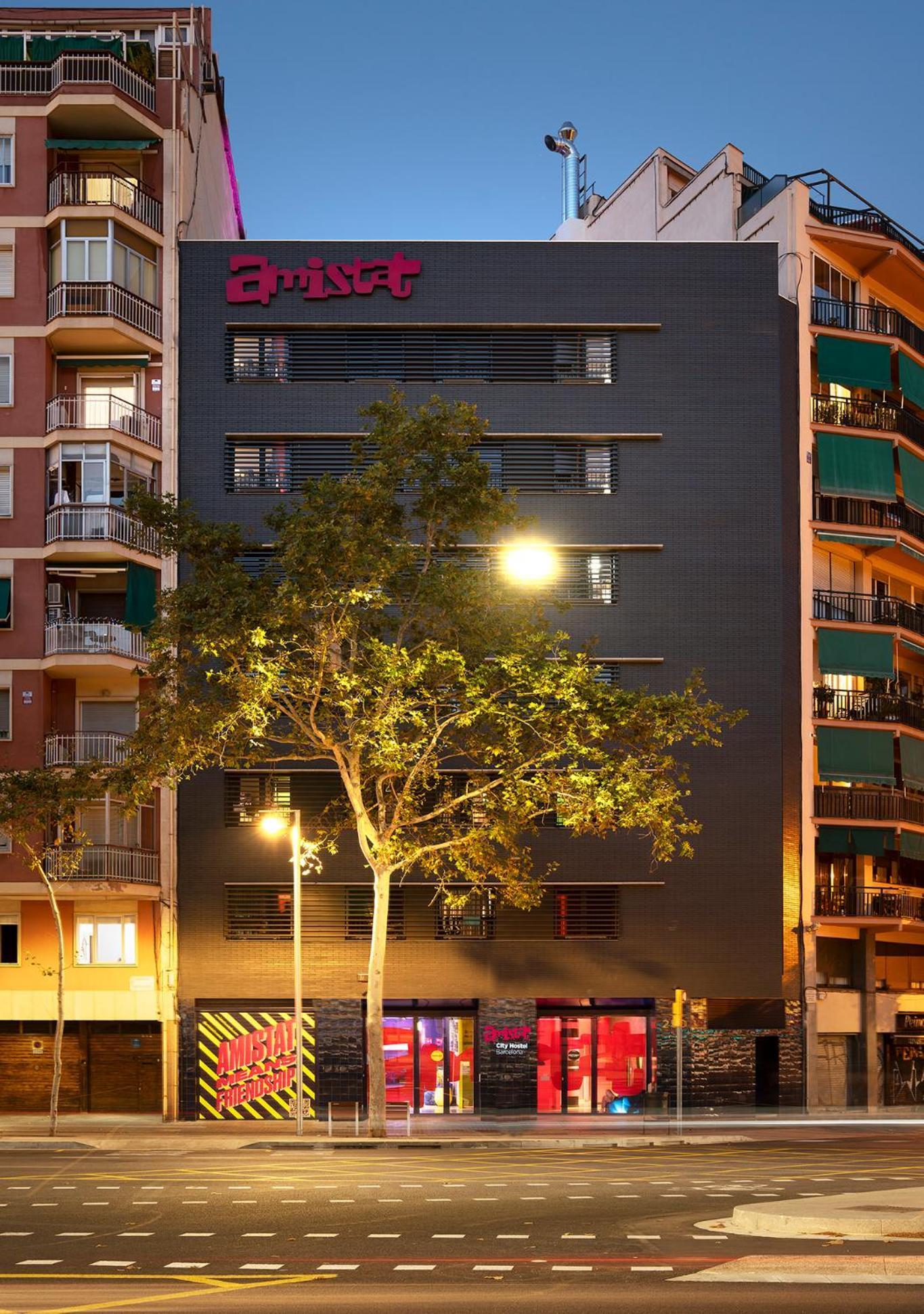 Amistat City Hostel Barcelona Eksteriør billede