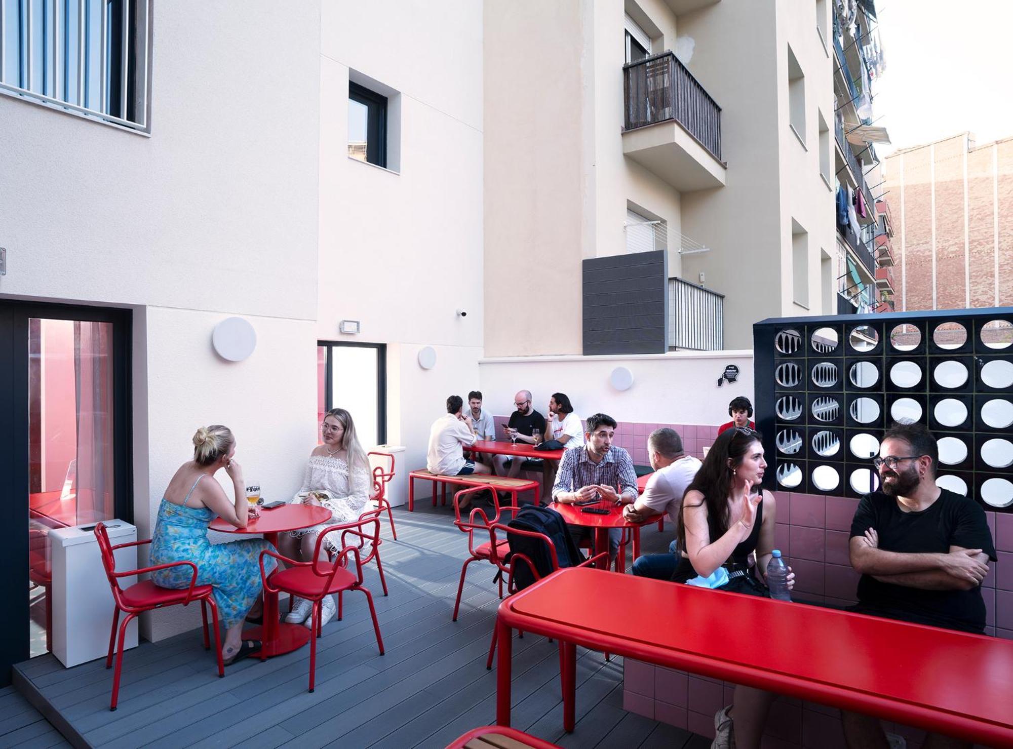 Amistat City Hostel Barcelona Eksteriør billede